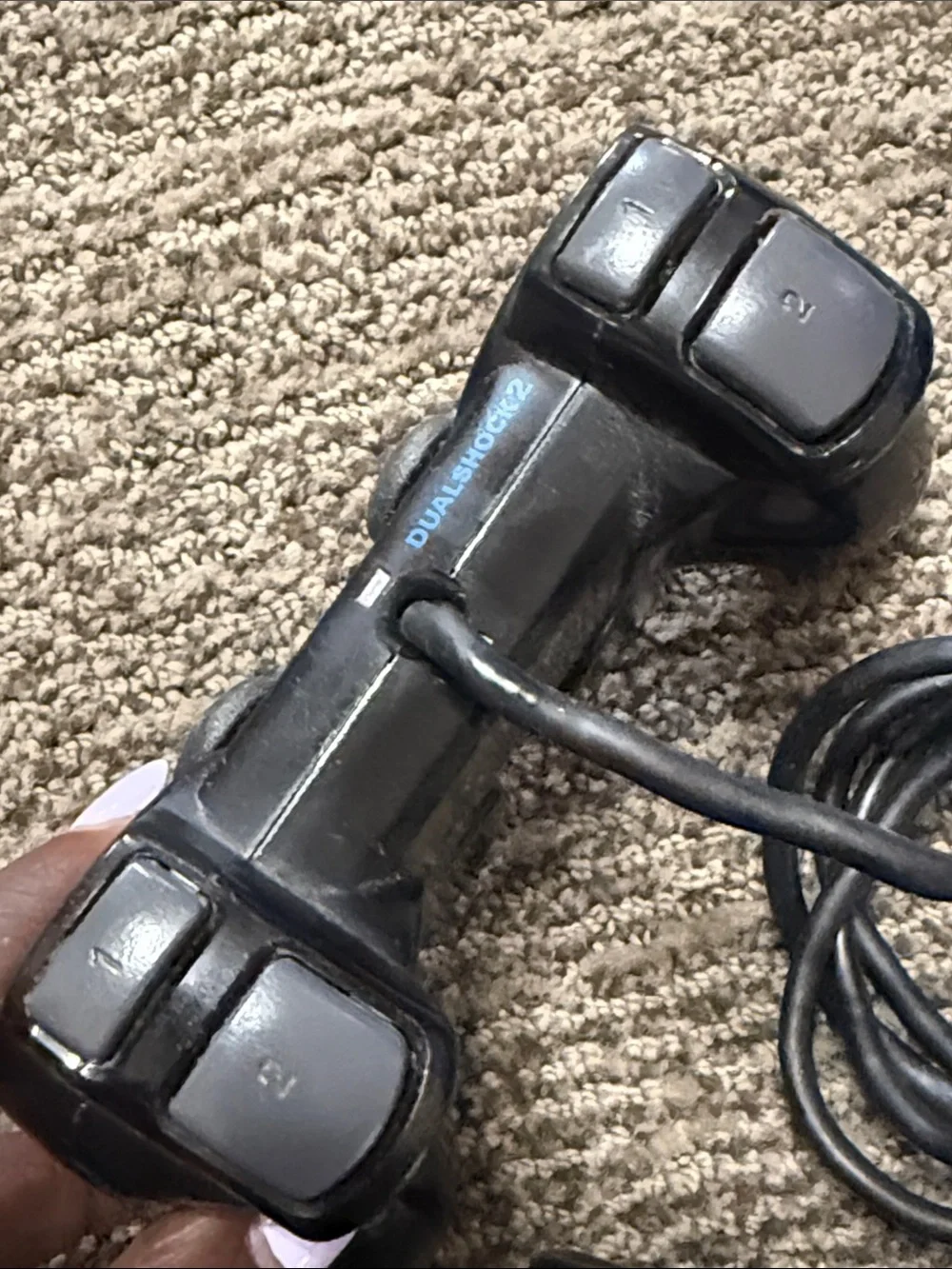 Sony Black PlayStation Wired Dual Analog Controller
